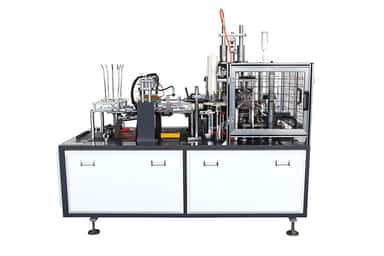 Bir martalik qog'oz stakan ishlab chiqarish uskunasi USZSZB-D100 70-100 pcs/min