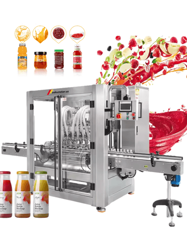 Avtomatik Butilka To‘ldirish Uskunasi | Suv, Ichimliklar, Sharbat, Yog‘, Sirka va Suyuq Mahsulotlarni Qadoqlash uchun