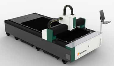 Metalni qayta ishlovchi lazerli kesish uskunasi US-FMA3015 1500 W.