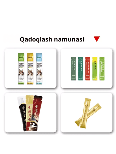 Avtomatik Vertikal Stick Qadoqlash Uskunasi UST-120F | Asal qadoqlash, Sirop qadoqlash, Ketchup qadoqlash, Dori eritmasi qadoqlash, Sos va ekstrakt qadoqlash — barcha turdagi suyuq mahsulotlarni qadoqlash uchun