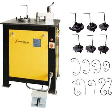 Metallni bukish orqali naqsh hosil qilish uskunasi US-AB-DW16C