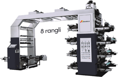 Yuqori tezlikdagi moslashuvchan pechat qilish uskunasi US-YTB-8600