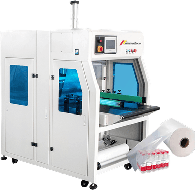 US-QZD-8040- Avtomatik plyonka o'rab berish uskunasi (eshik va PLC bilan）