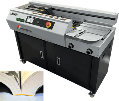 Kitob yelimlash (pereplyot) uskunasi- 60 mm