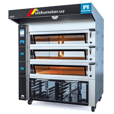 3 qavatli, toshli elektr plita