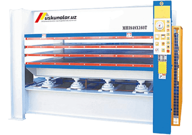 160 tonnali gidravlik issiq press uskunasi US-MH3848X160T