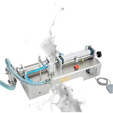 Gorizontal ko'p funktsiyali bitta boshli suyuqlik to'ldirish mashinasi. To'ldirish Imkoniyat: 50-500ml