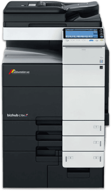 Printer, nusxa ko'chirish uskunasi- bizhub US-C754