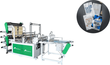 Rulondan donali polietilen paketlar kesib berish uskunasi | maksimal kesish kengligi 800 mm