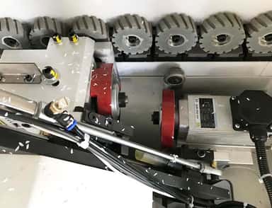 Kromka, avtomatik tasma yopishtirish uskunasi US-RB-360A (5 funksiyali)