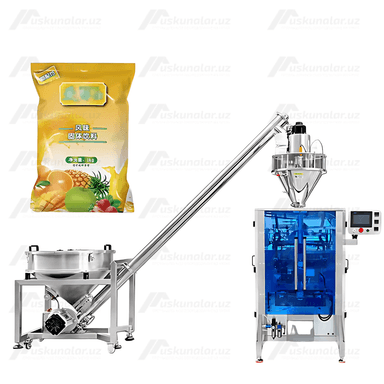 Avtomatik Vertikal Qadoqlash Mashinasi US-820  |  Choy qadoqlash, Qahva qadoqlash, Ziravorlar qadoqlash va Un qadoqlash uchun mukammal yechim, hamda boshqa kukunli mahsulotlarni qadoqlash imkoniyati