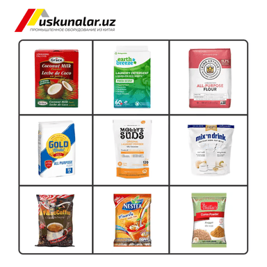 Avtomatik Vertikal Qadoqlash Uskunasi US-320 | Yuqori tezlikda Choy, Qahva, Ziravor, Un va boshqa kukunsimon oziq-ovqat mahsulotlarini qadoqlash stanogi