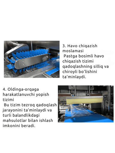 Professional Gorizontal Qadoqlash Uskunasi US60 | Shokolad, Vafli, Pechenye va Baton uchun