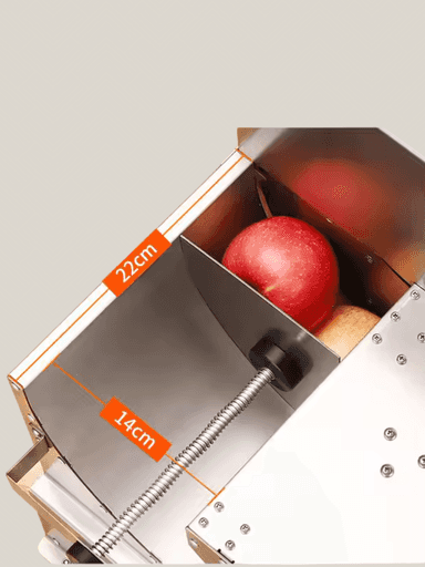 Elektr tilimlash mashinasi, slyayser, meva va muzlatilgan go‘shtni tilimlash uchun