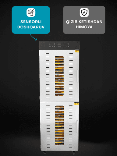 Sabzavot va mevalar uchun quritgich / meva, sabzavot va pastilalar uchun degidrator Uskunalar.uz US-32