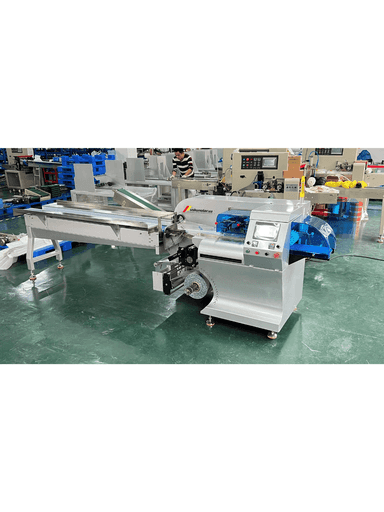 Horizontal Pillow Packaging Machine – Flow Pack for Large Biscuits and Chocolate