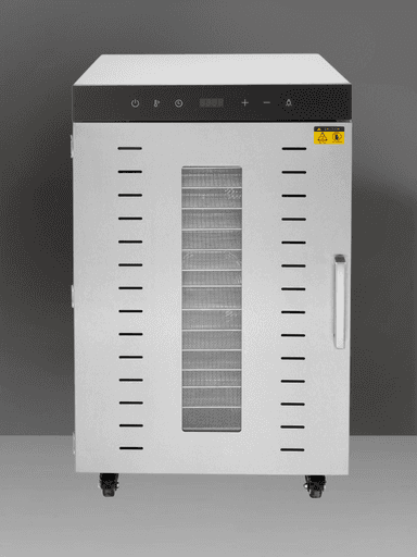 Sabzavotlar uchun  US-16 degidratori, Sabzavot va mevalar, mevalar va go‘sht uchun quritgich, ikki qatlamli, tijorat