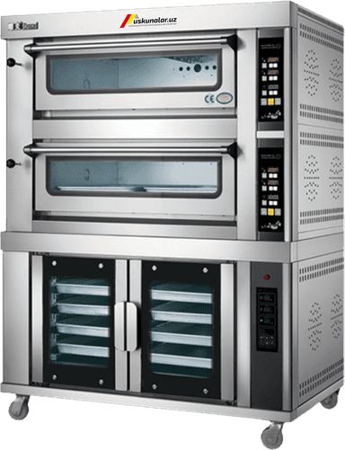 Kombinatsiyali pech (gazli, elektr) US-FKB-2BI+FS-10S