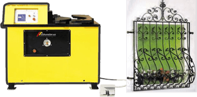 Metallga naqsh shaklini berish uchun gidravlik uskuna US-AB-DY16A