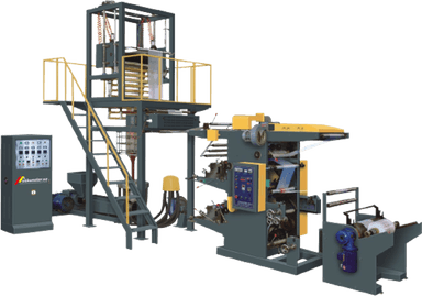Polietilen paket ishlab chiqarish va ofset bosma uskunasi US-SJ-60-YT2-1000