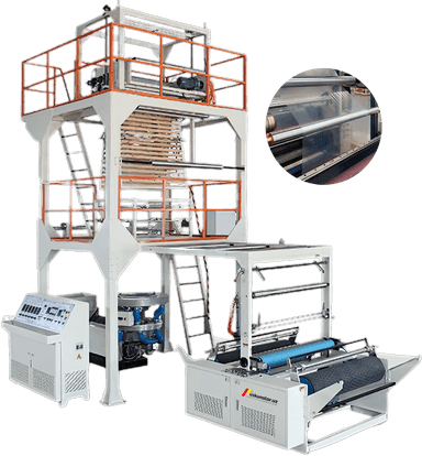 Polietilen rulon (paket) ishlab chiqarish uskunasi US-SL-65-1000