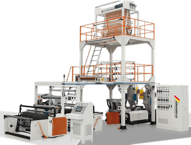 Polietilen rulon (paket) ishlab chiqarish uskunasi US-SL-55*2-1200 (ABA)