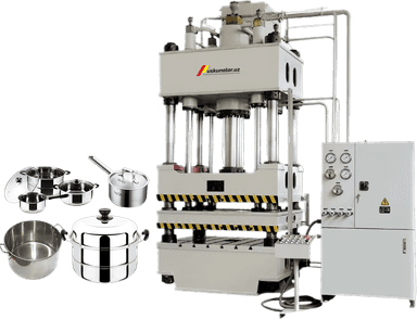 Temir oshxona idishlari ishlab chiqarish uskunasi (press) US-YD32-200