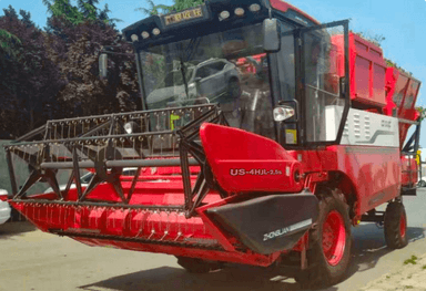 Yeryong'oq va bug'doy hosilini yig'ish kombayni (4WD) US-4HJL-2.5s