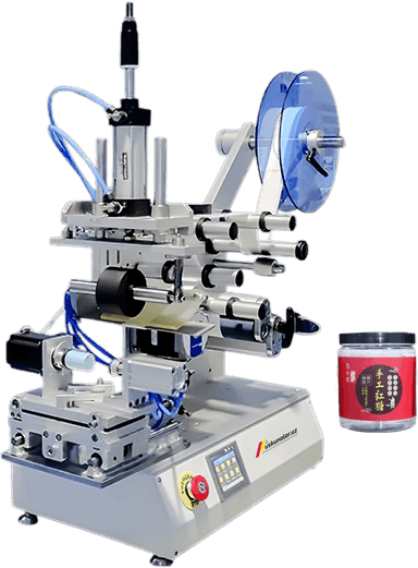 Yarim-avtomatik tekis rulonli etiketkalash uskunasi US-KPW-P16