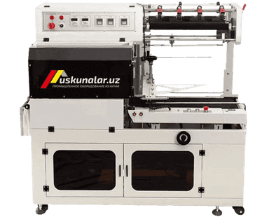 US-BF450L to'liq avtomatik qadoqlash uskunasi maks qadoq o'lchami 350 mm