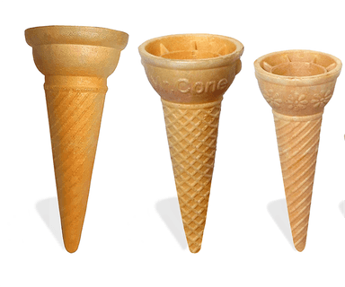 Quyma muzqaymoq konus vaflilarini tayyorlash uskunasi US-PD-24