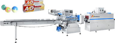 US-GS057 Gorizontal qadoqlash uskunasi (termoqadoqlash uskunasi bilan)