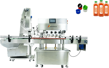 US-GS084 Ko'p qatorli avtomatik qopqoq qo'yish uskunasi (burama qopqoq) (0-100 qadoq/min)