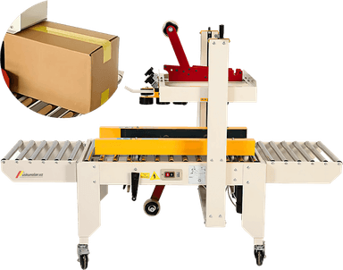 US-GS190-5050 Ikki tomonlama harakatlantiruvchi karton skotchlash uskunasi (0-20 m/min)