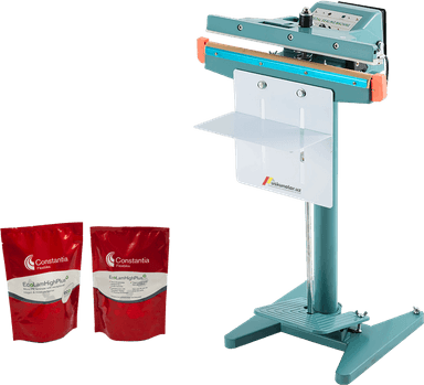 US-GS210-350 Pedal orqali boshqariluvchi qadoqlash uskunasi (maks. qadoqlash kengligi 350mm)