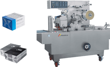 US-GS226-280 Avtomatik sellofan bilan qoplab qadoqlash uskunasi (0-80 dona/min)