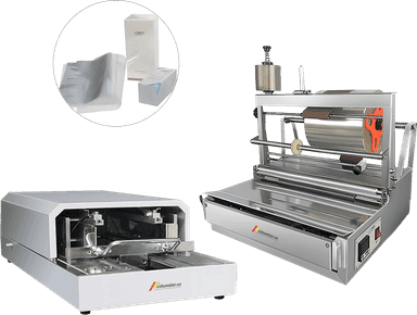 US-GS229 Yarim-avtomatik sellofan bilan qoplab qadoqlash uskunasi (5-10 dona/min)