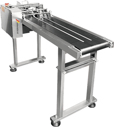 US-GS243 Qog'oz va paketlarni (qadoqning) ajratgan holda harakatlantiruvchi konveyer (0-20m/min)