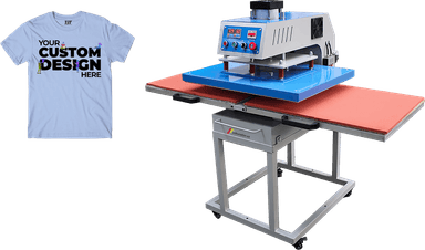 US-GS252-4040 Qizdirish orqali yozuv bosuvchi 2 stansiyali pnevmatik uskuna (maks. pechatlash o'lchami 40*40sm)