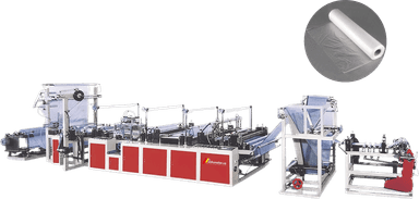 Polietilen rulonli paket ishlab chiqarish uskunasi US-RQD-800