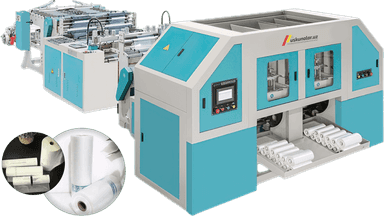 High-speed bag making machine US-XJBXJ-460*2 (B)