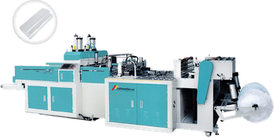 Avtomatik polietilen paket ishlab chiqarish uskunasi (issiqlik orqali kesish) US-XJMXJ-400*2C