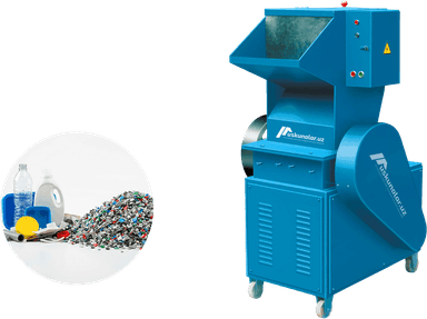 Plastik chiqindilarni maydalash uskunasi | ishlash tezligi 60-100 kg/soat