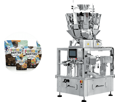 USGD-6GW Tayyor paketga qadoqlash uchun olti stansiyali uskunasi | 5-2500 gr