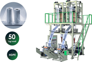 Polyethylene film production machine | maximum film width 600 mm