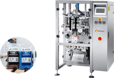 USV-1050 Donador mahsulotlar (chips, donlar, sneklar) qadoqlash uskunasi | 6000-8500 ml