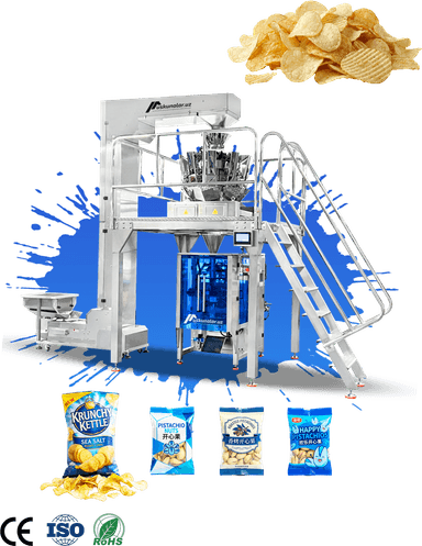 USV-420 Donador mahsulotlar (chips, donlar, sneklar) qadoqlash uskunasi | 150-1500 ml