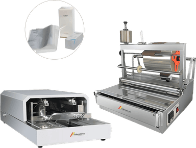 US-GS229 Yarim-avtomatik sellofan bilan qoplab qadoqlash uskunasi (5-10 dona/min)