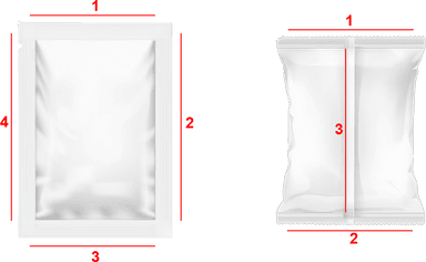 Horizontal spiral filling powder pack machine (3 types of packaging) US-GS008-280