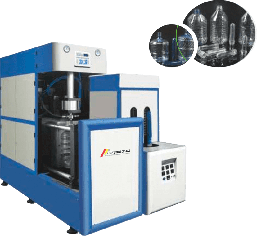 Semi-automatic blow moulding machine US-OGS-1-20